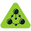 Picture of a triangular glu logo
